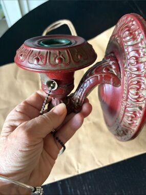 Antique wall sconce